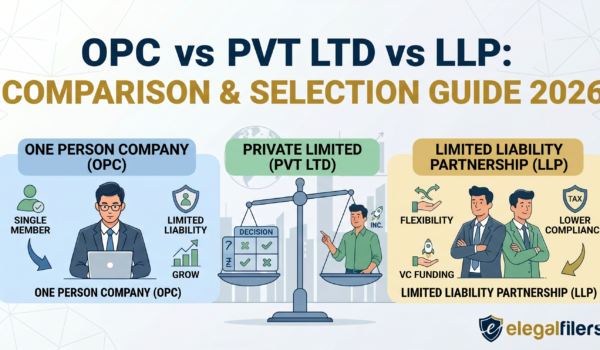 OPC vs Pvt Ltd vs LLP