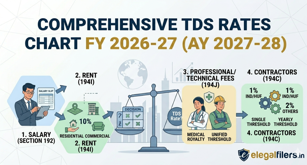 TDS Rates charts